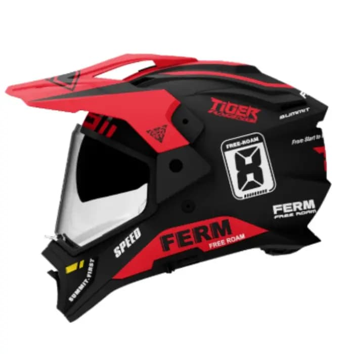 Nouveau Casque Moto ADV TRTIGER 2026 Double Visière Tout-Terrain