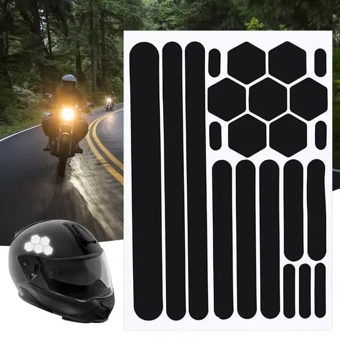 Autocollants réfléchissants pour moto