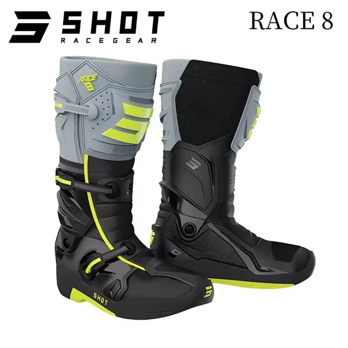 Bottes de motocross haut de gamme SHOT Race8