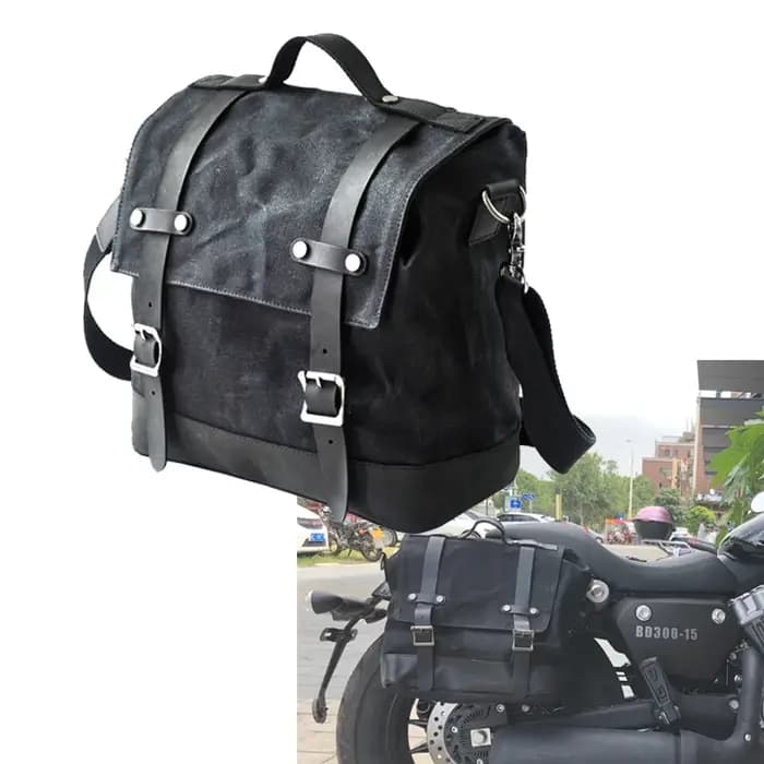 Porte-bagages arrière pour moto