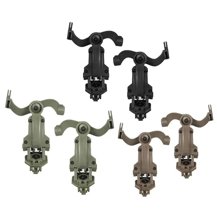 Adaptateur de montage sur rail pour casque rapide OPS CORE ARC/Wendy, accessoires pour casque tactique, support de casque pour la chasse, le tir à l'air comprimé et le tir sportif