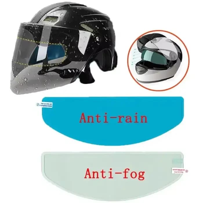 Film de Patch Anti-buée pour casque de Moto