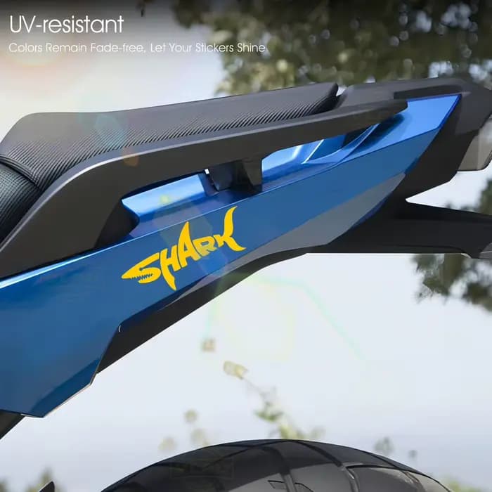 Autocollant lumineux de moto