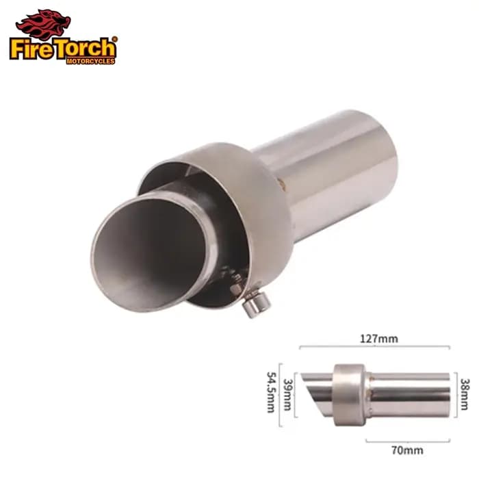 Pour moto 54.5mm tuyau de silencieux d'échappement universel DB tueur