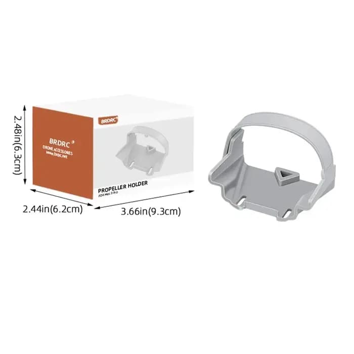 BRDRC support d'hélice pour DJI Mini 3 Pro hélices stabilisateur accessoires lames de protection fixes sangle montage