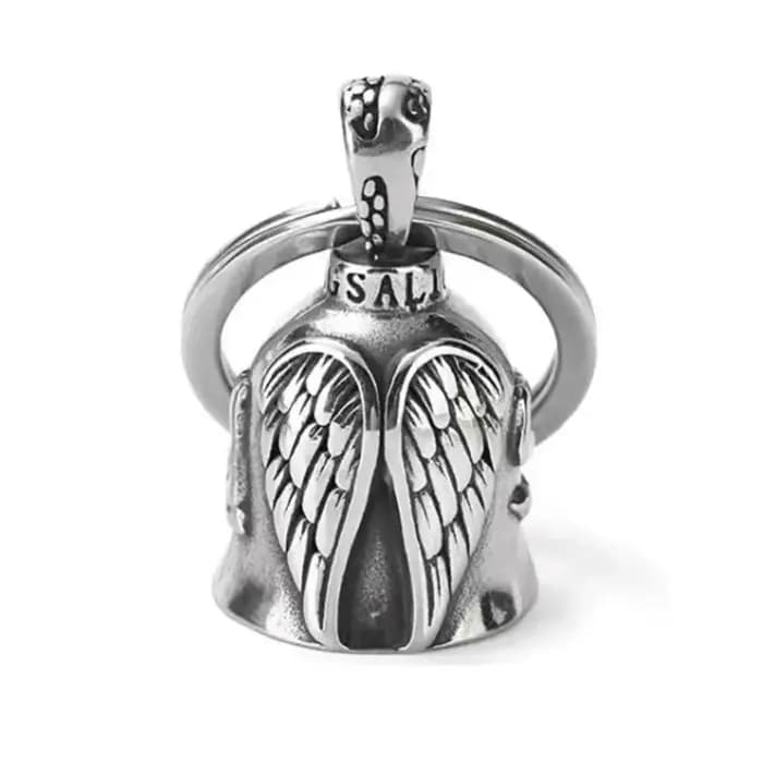 Angel Guardian – cloche de motard, accessoire Portable pour motocyclistes, moto, vélo, cadeau de saint-valentin