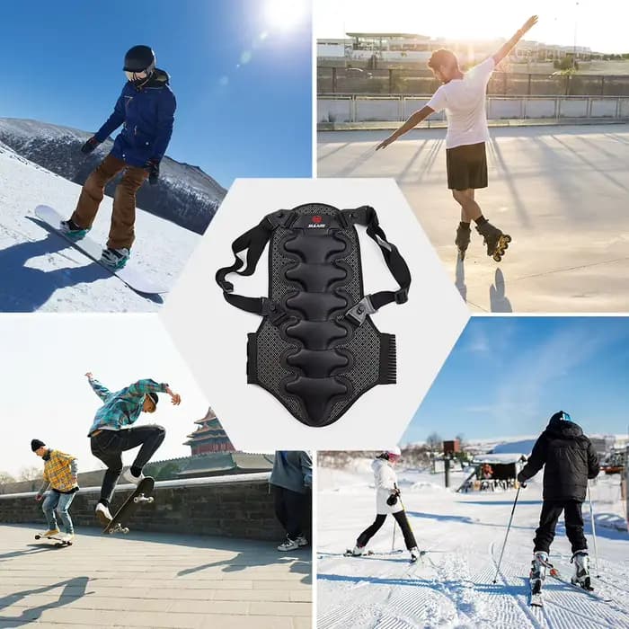 Protection dorsale pour moto