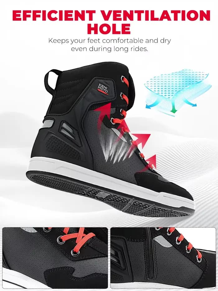 Chaussures de moto pour hommes