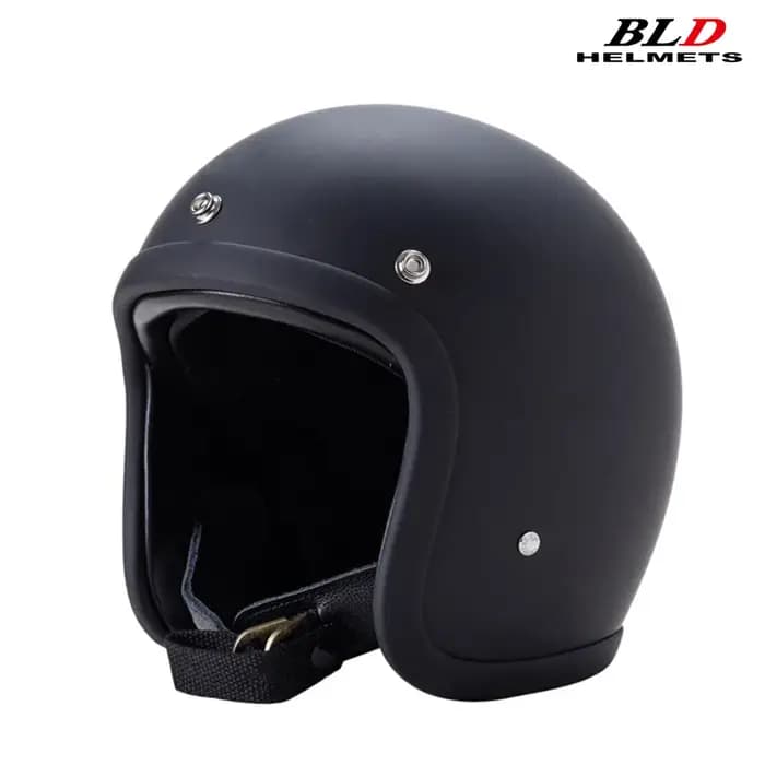 BLD TT & COCASCOS 500TX casque rétro à carreaux classique noir blanc unisexe