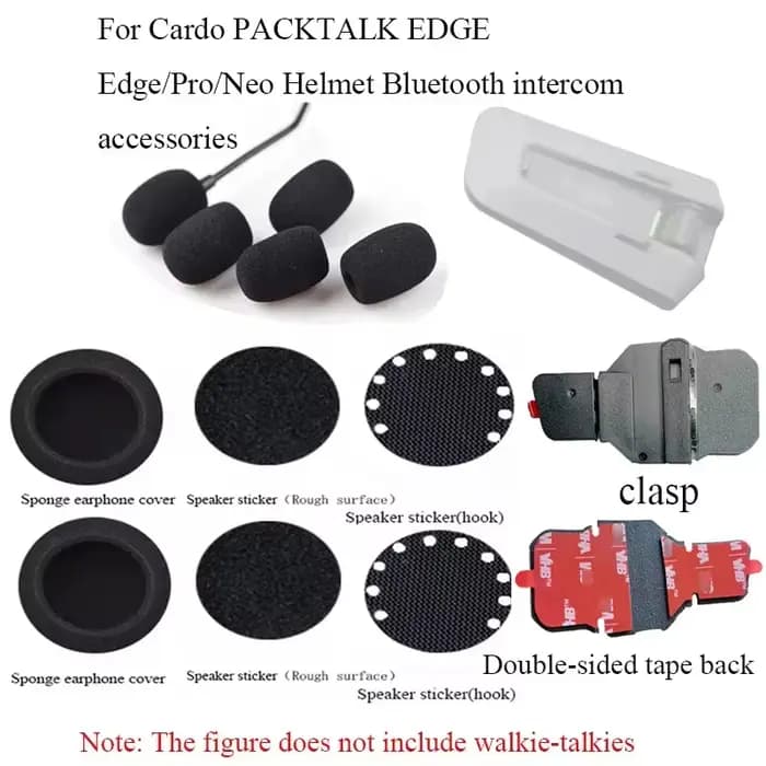Accessoires d'intercom Bluetooth pour moto Cardo PACKTALK EDGE