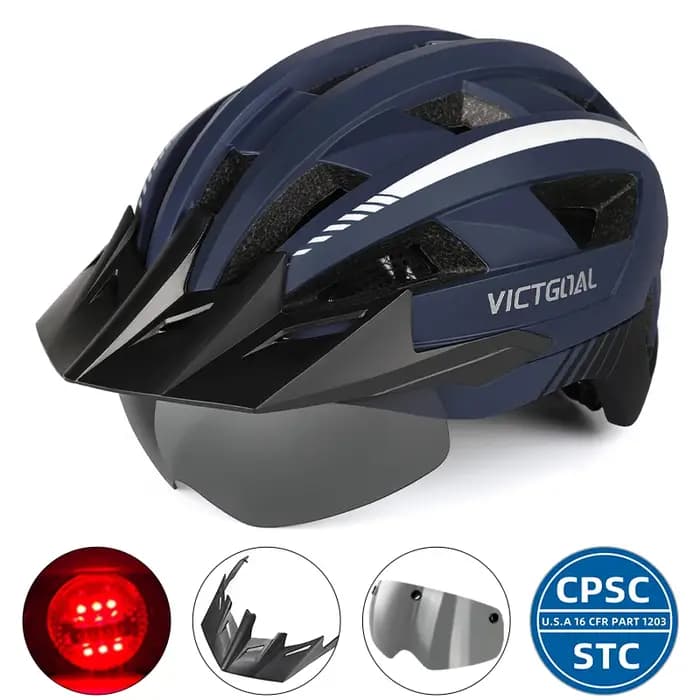 VICTGOAL -Casque de vélo VTT pour hommes et femmes