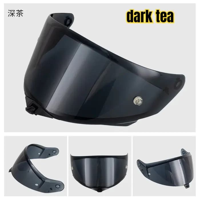 Visière de casque pour moto KYT TT REVO