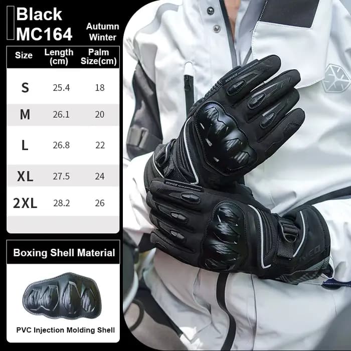 SCOYCO-Gants de moto à écran tactile pour hommes et femmes, mitaines d'équitation de motocross, impe