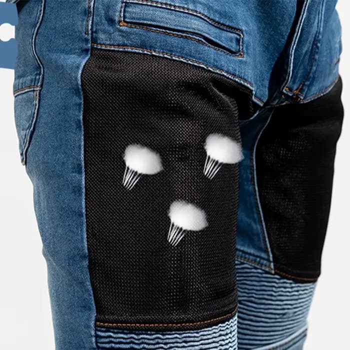 Pantalon de moto respirant