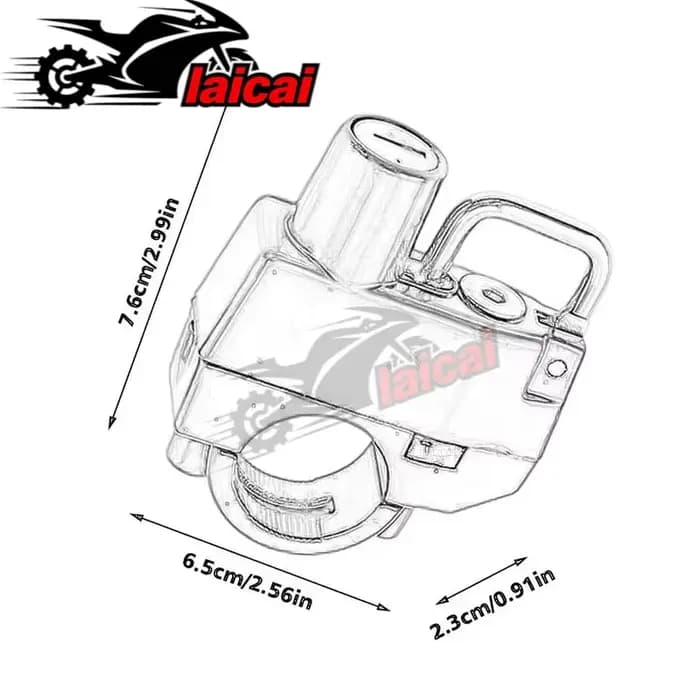 Convient pour PCX125 PCX150 PCX160 PCX 125 150 160 accessoires de moto de haute qualité CNC casque serrure antivol