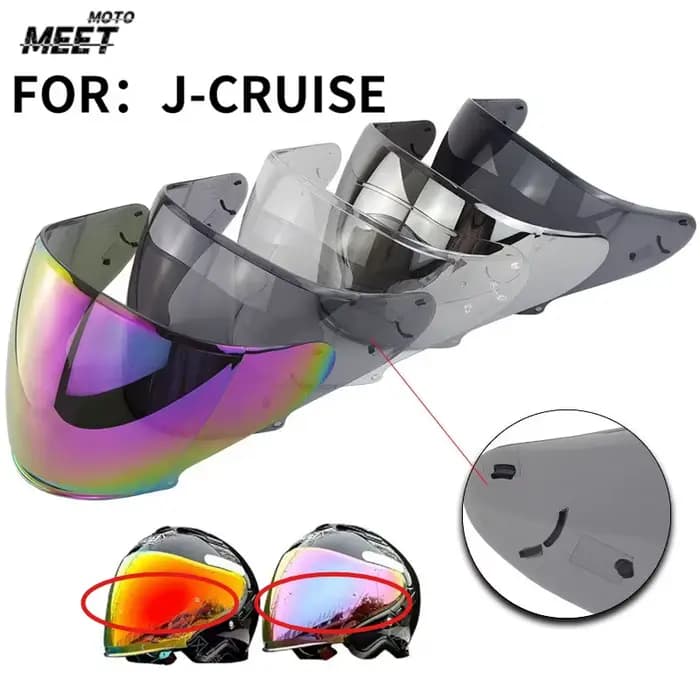 Visière de casque de Moto pour SHOEI j-cruise 1