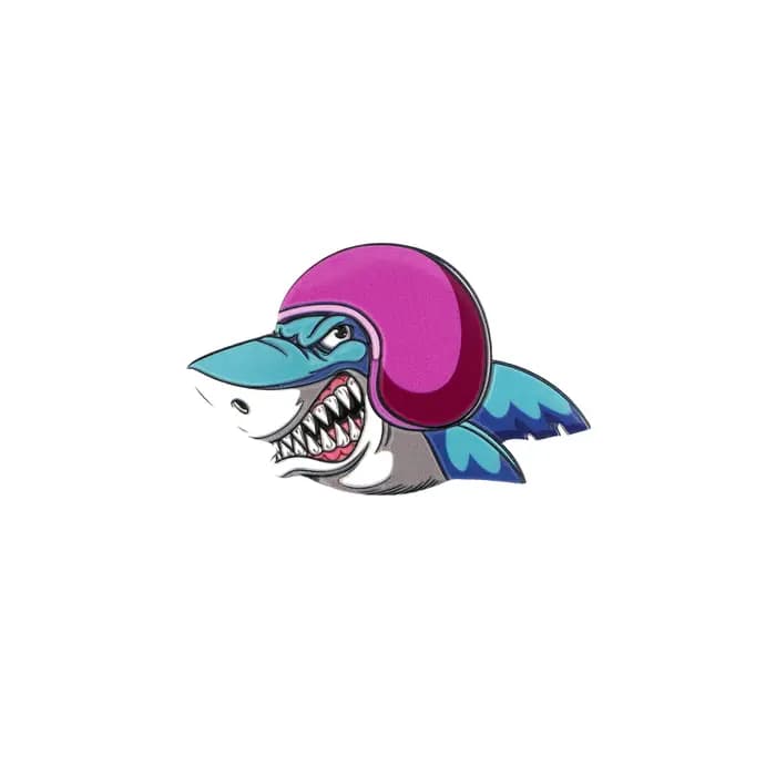 1 pièce d'emblèmes de casque 3D en forme de requin, articles décoratifs. Convient pour décorer l'arrière des voitures, des camions et des SUV, imperméable