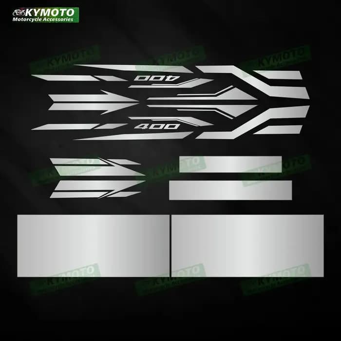 Kit réfléchissant de carénage d'accessoires de moto NINJA400 Ninja 400 2018 2019 2020 2021 2023