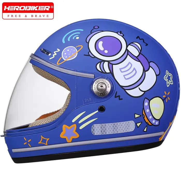Casque Anti-chute pour enfants casques de Moto de dessin animé mignon