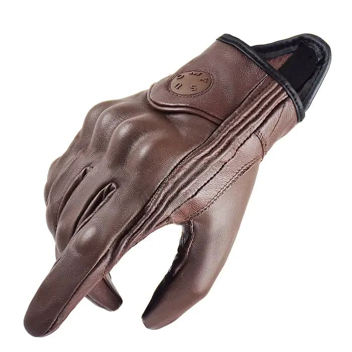 Suomy femmes rose gants de moto écran tactile en cuir vélo électrique gant cyclisme doigt complet Mo
