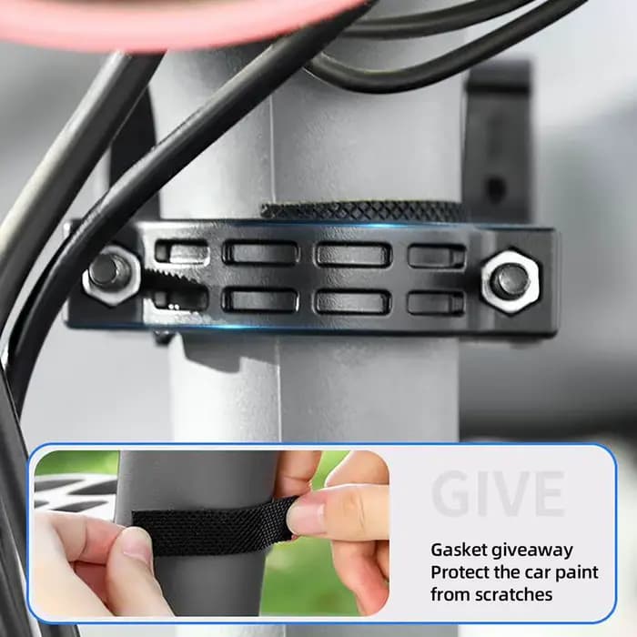 Support de rangement pour casque de moto