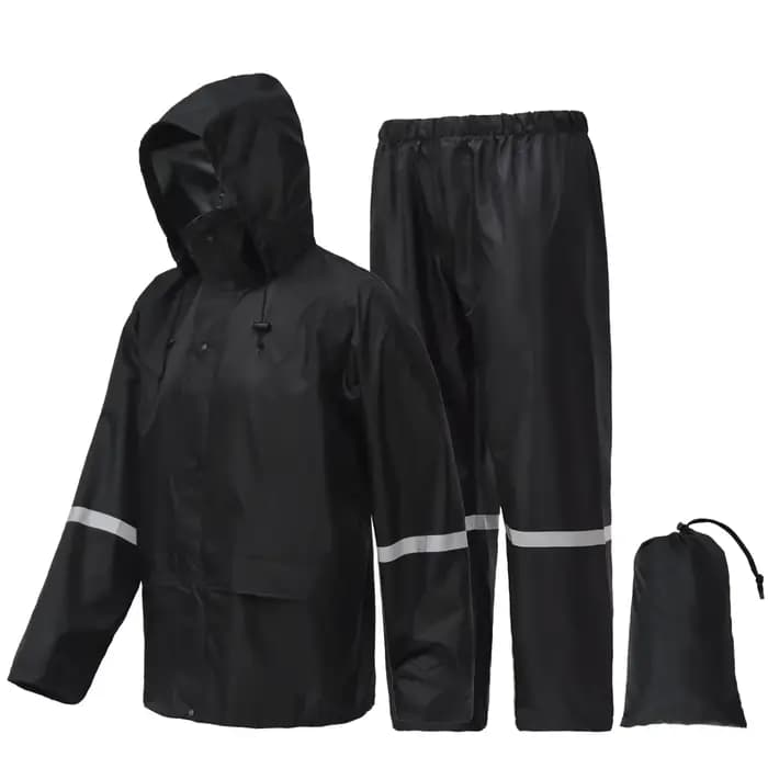 Imperméable d'équitation de moto, ensemble de pantalons de pluie, chasse en plein air, pêche, coulée