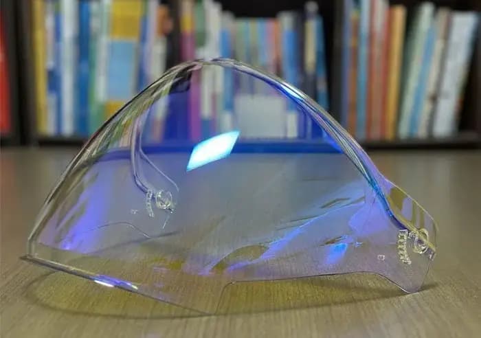 Visière transparente HNJ M526 pour casque HNJ Original – Accessoire de remplacement pare-vent