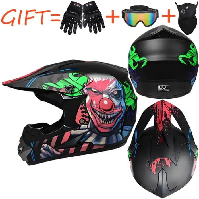 Casques de motos tout-terrain