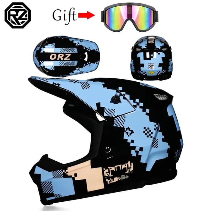 ORZ casque de moto enfants