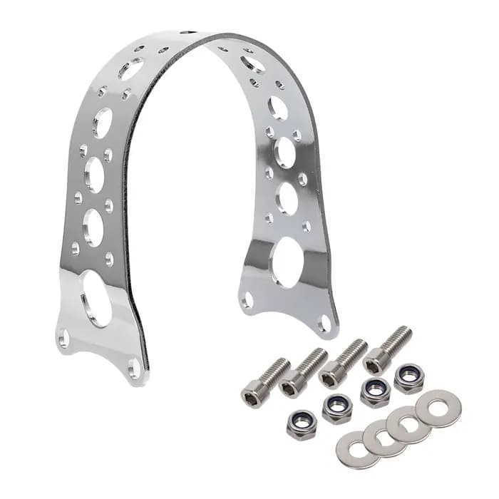 Support de garde-boue de fourche avant de moto étroit pour Harley Sportster Iron XL 883 1200 Dyna Low Rider Super Glide