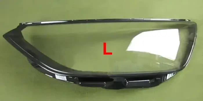 Couvercle de lampe frontale en plexiglas Transparent