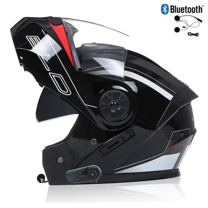 Casque de moto unisexe