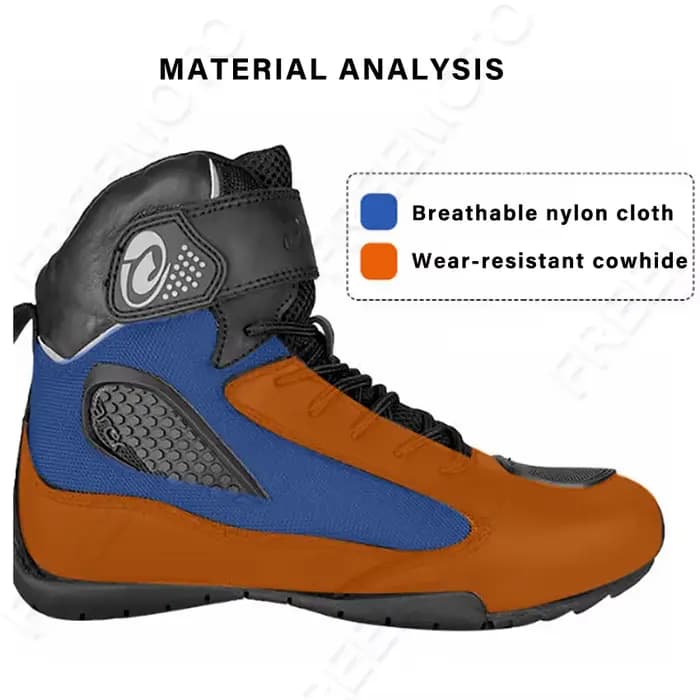 ARCX-Bottes de moto pour hommes, Chaussures de motocross, Hurbike Biker, Chopper Cruiser, Touring Rinse Shoes, Bottes d'équitation d'été