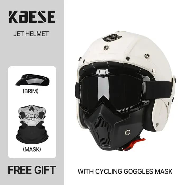 Casque ouvert à profil bas classique