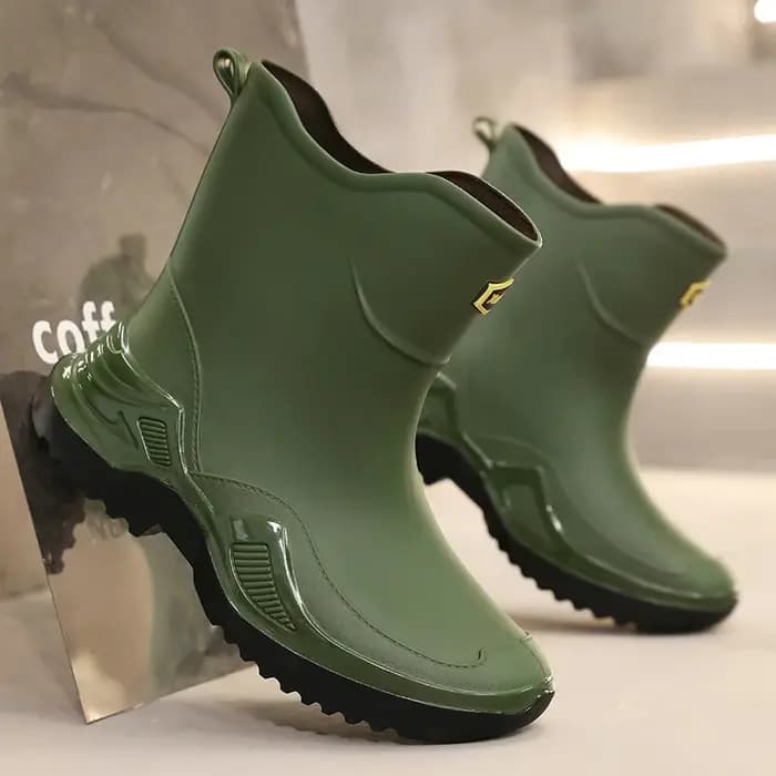Nouvelles bottes de pluie mi-mollet pour hommes été 2026