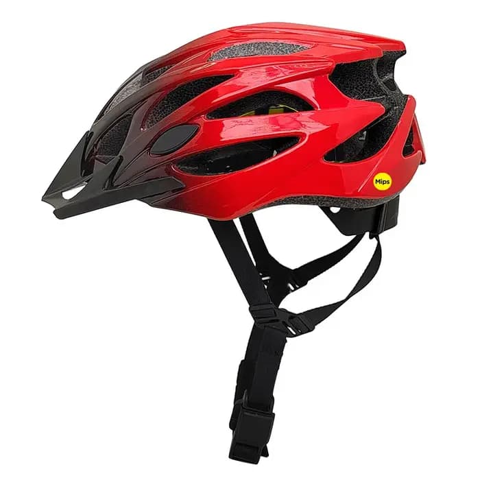 MOON Casque de Vélo Adulte avec MIPS - Certifié CE et CPSC - Pour VTT et Route - Doublure Amovible et Ventilation - Léger et Confortable - Matériau Haute Résistance - Bande Réfléchissante pour Nuit