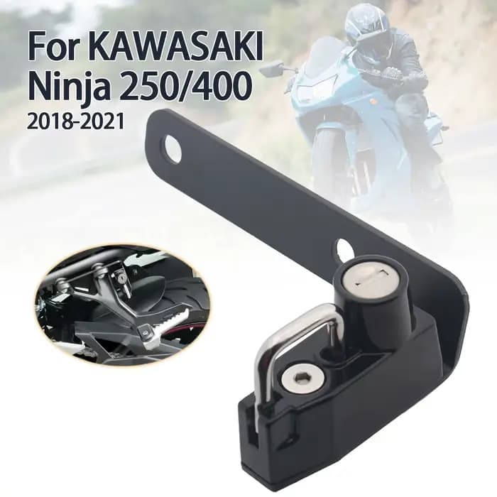 Kit de Verrouillage Antivol pour Casque de Moto