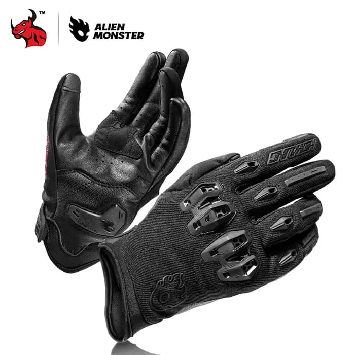 Gants de moto respirants certifiés CE pour l'équitation tout-terrain