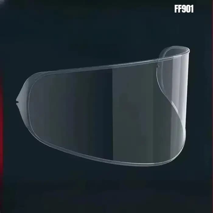 Visière noire pour casque moto demi-coque LS2 FF901