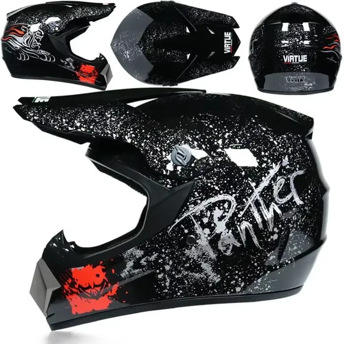 Casque de moto tout-terrain pour enfants