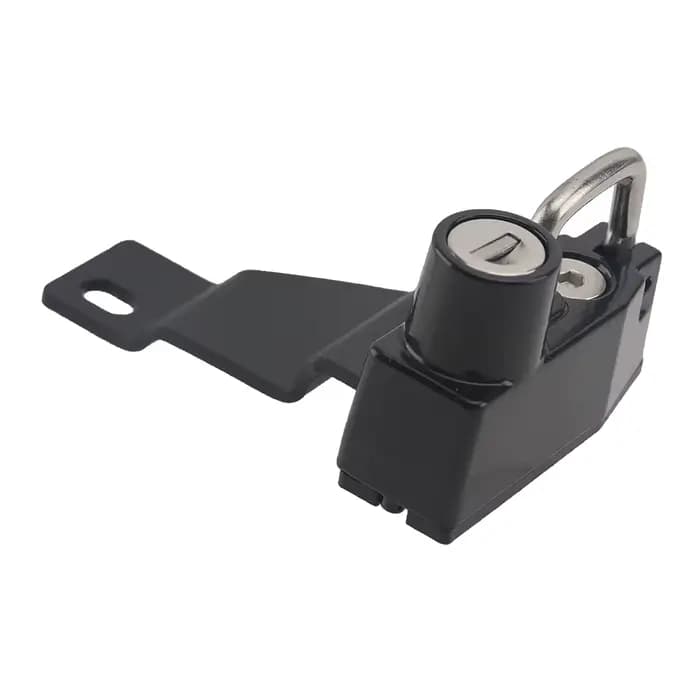 Kit de verrouillage de casque de moto en aluminium