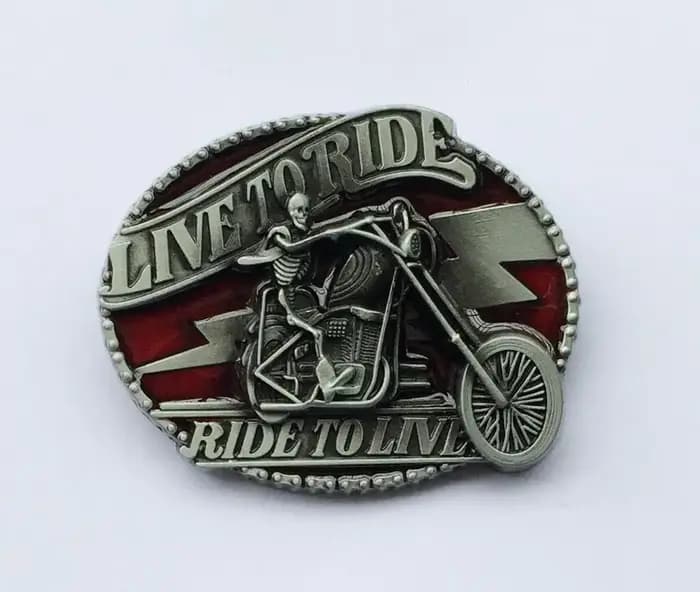 LIve To Ride Eagle – boucle de ceinture pour motards
