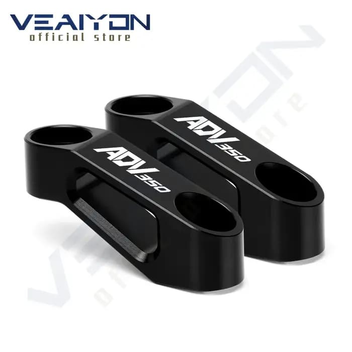 Adaptateur d'extension de rétroviseurs en aluminium CNC
