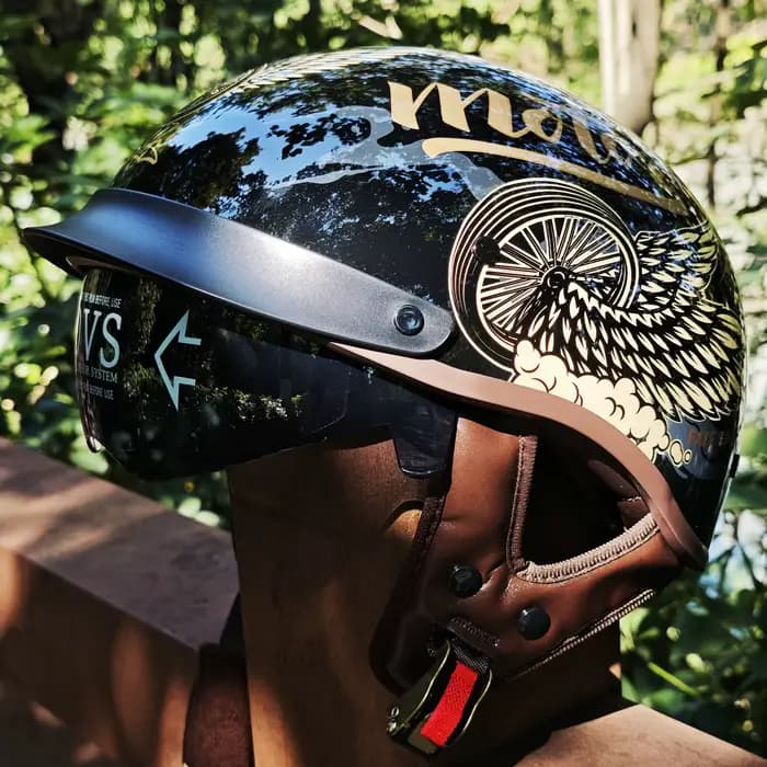 Casques de moto rétro pour hommes