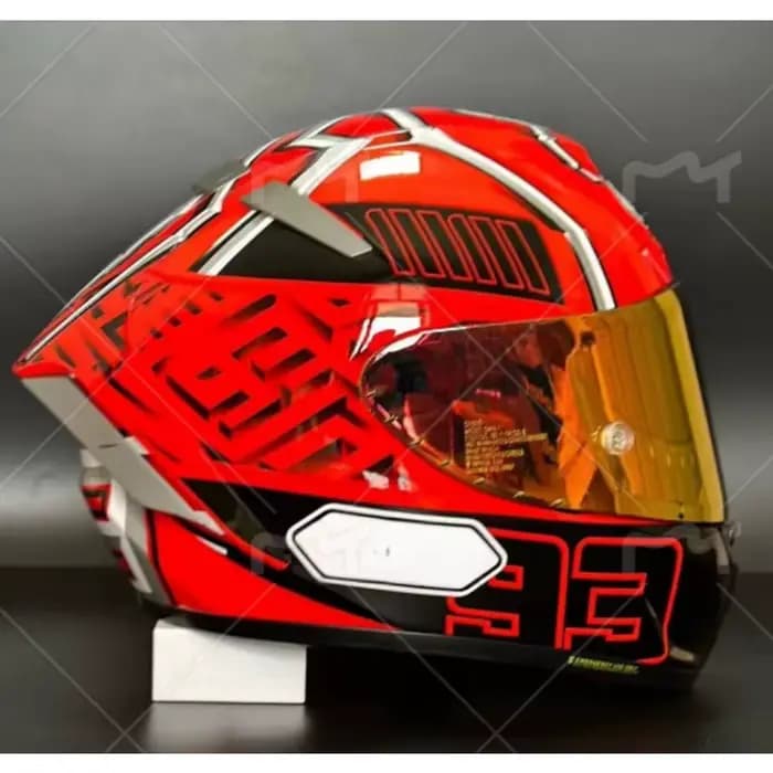 Casque intégral de moto X14 x-spirit III Marquez 4 Kask x-quatorze