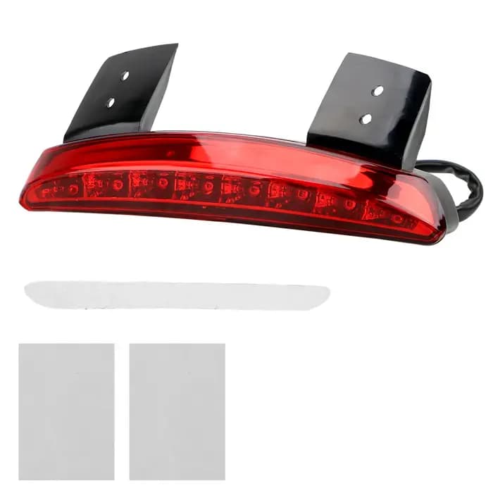 Fender Edge rouge lumière LED café Racer frein feu arrière moto feux