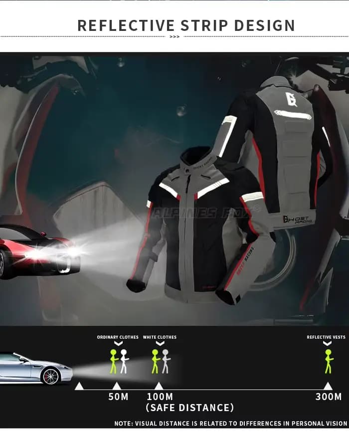 Veste de Moto imperméable et chaude pour homme
