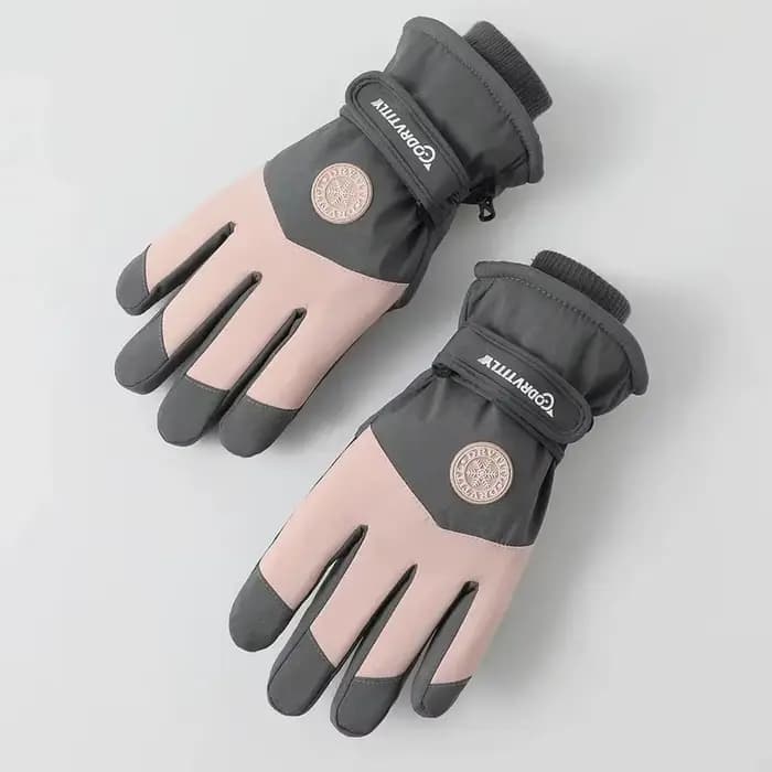 Gants de moto en polaire chauds