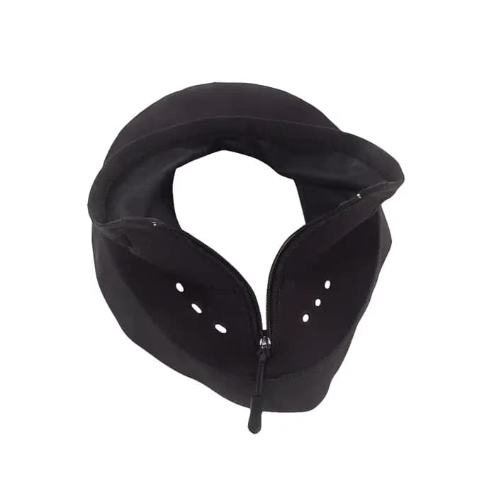 Bavette coupe-vent universelle pour casque de moto avec fermeture éclair