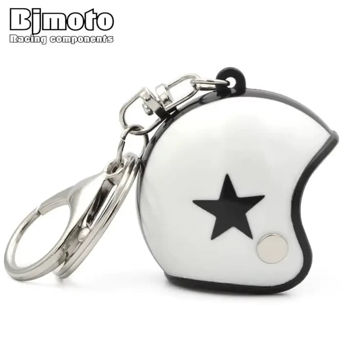 BJMOTO Mini Sport casque de moto pendentif porte-clés unisexe